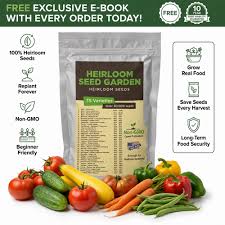 Seed Vault Kit — 35 Heirloom Varieties