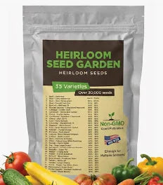 Seed Vault Kit — 35 Heirloom Varieties