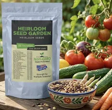 Seed Vault Kit — 35 Heirloom Varieties